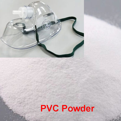 Transparent Oxygen Mask PVC Raw Material Thermoplastic Polymer PVC Resin Powder